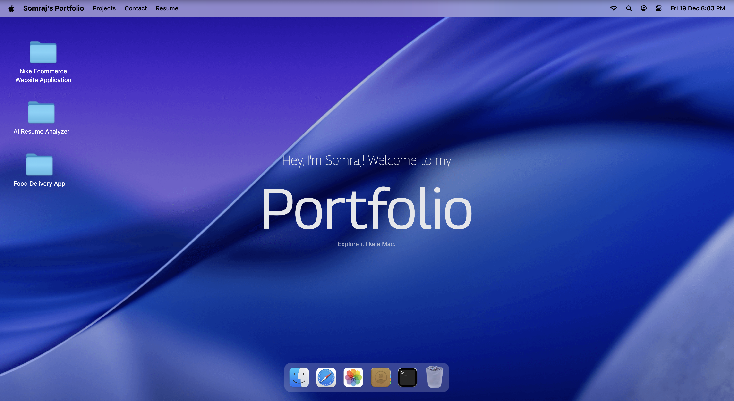 Windows XP Portfolio